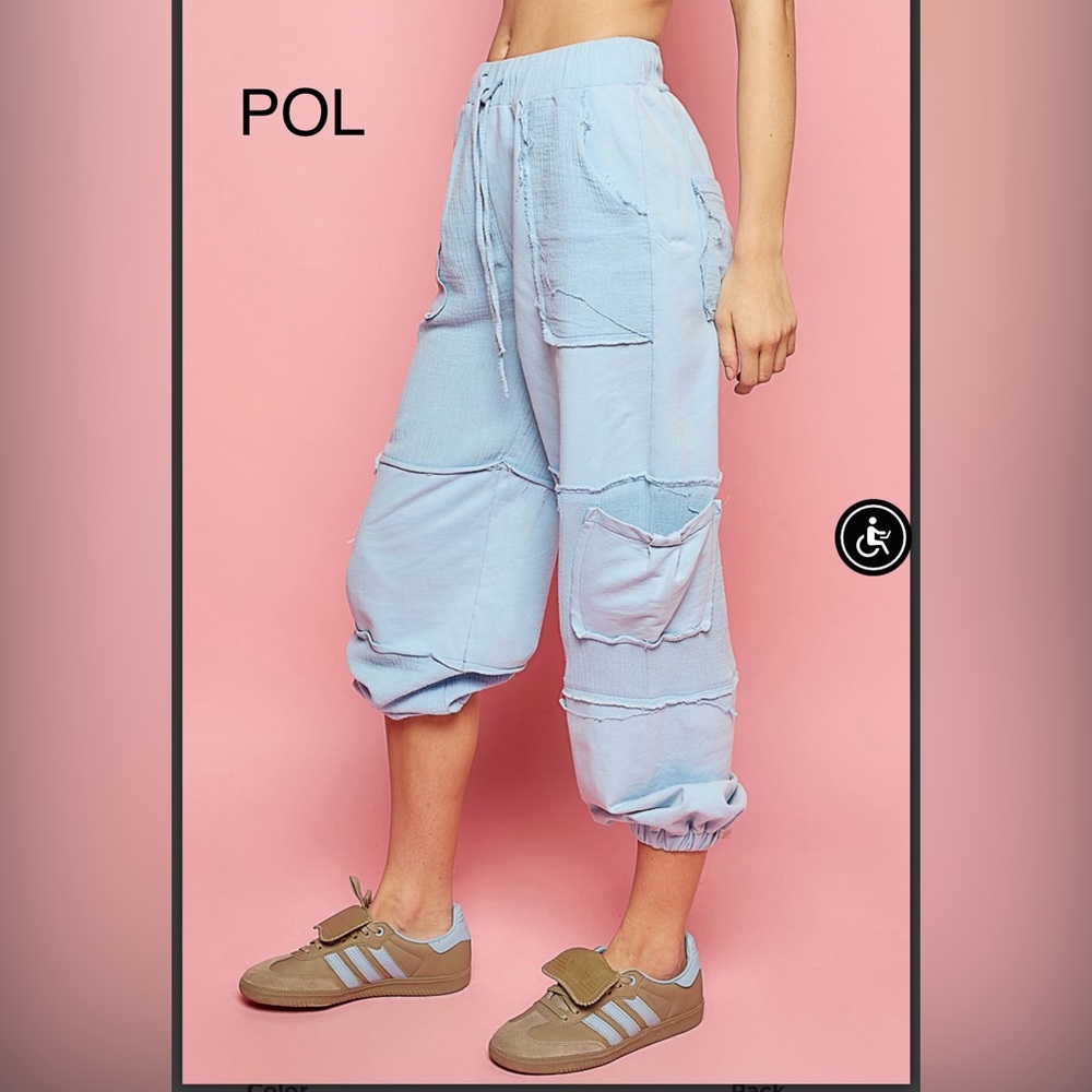 POL Light Blue Track Pants - Picture 5 of 6